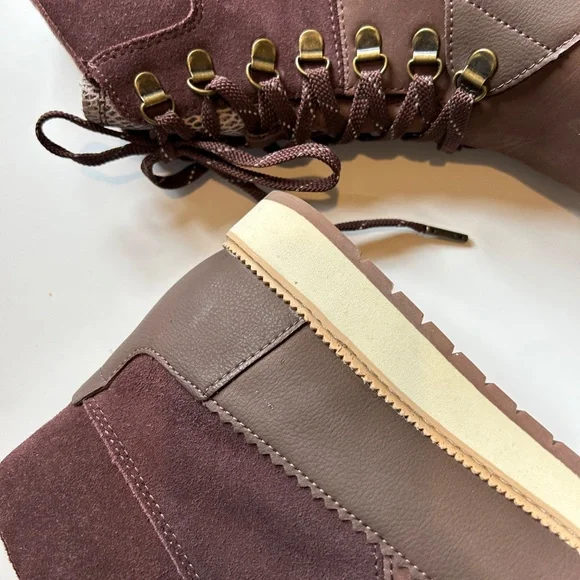 Tom’s Mesa brown hiking boots women’s Size 9 - Picture 7 of 10